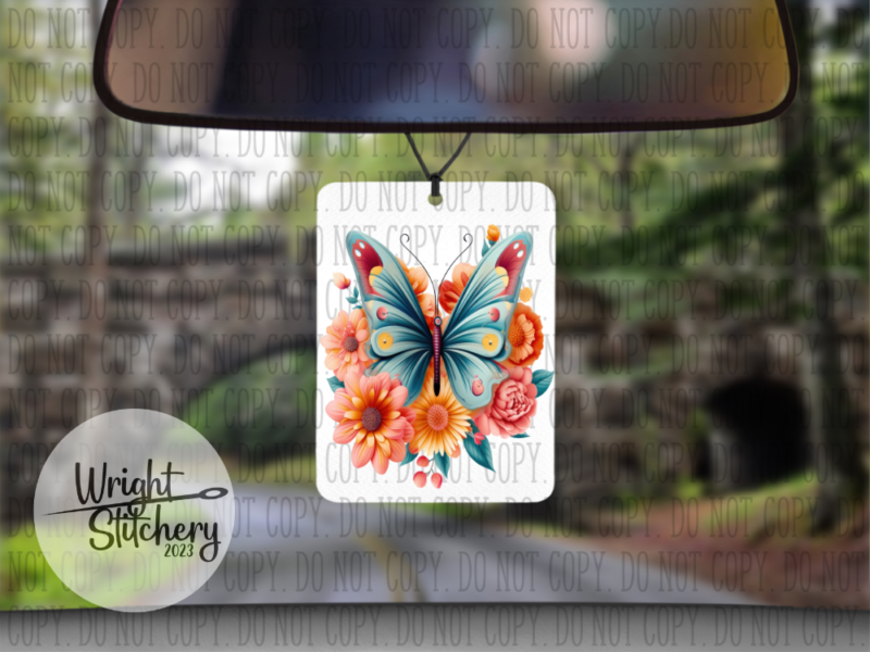 3D Butterfly Flower 4