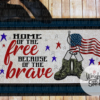 Home of the Brave Doormat - Image 3