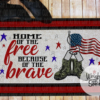 Home of the Brave Doormat - Image 2